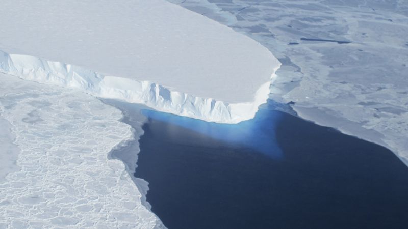 El agua del océano corre metros por debajo del “glaciar del fin del mundo” y podría tener consecuencias en el nivel del mar