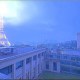 Un rayo impacta sobre la Torre Eiffel y sorprende a los parisinos
