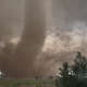 Un enorme tornado destruye casas en Texas