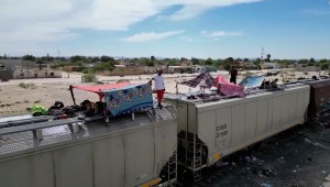El calvario de migrantes abandonados en el tren 
