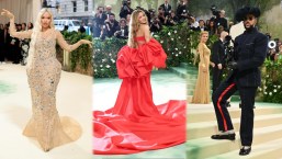 Mira cómo lucen Karol G y Shakira en la alfombra de la Met Gala 2024