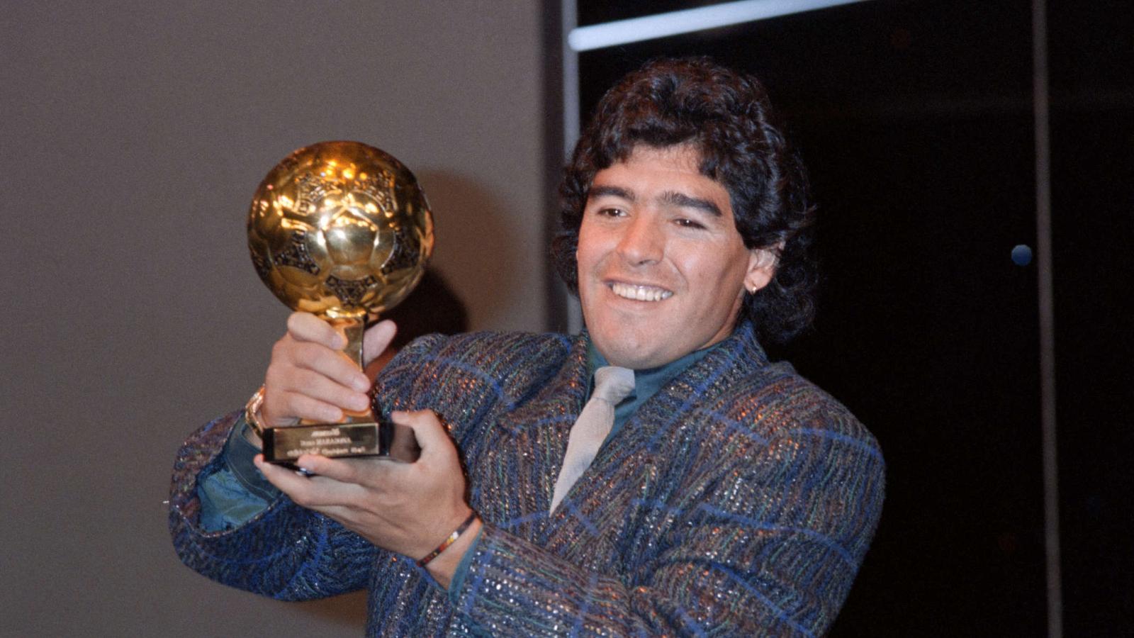 Maradona's Ballon d'Or is set to be auctioned off after a French court ruled against the football star's heirs.