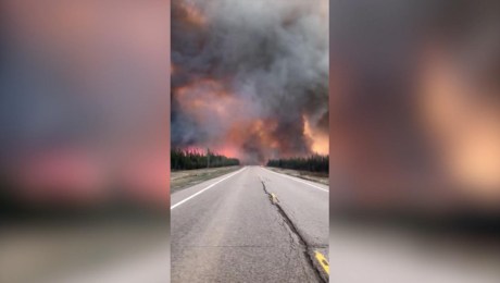 Imágenes muestran los devastadores incendios en Canadá