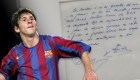 Pagan US$ 1 millón por primer "contrato" de Messi
