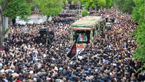 Ceremonias fúnebres tras muerte de Ebrahim Raisi