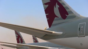 Doce personas resultaron heridas después de que un vuelo de Qatar Airlines de Doha (Qatar) a Dublín (Irlanda) sufriera turbulencias sobre Turquía. (Crédito: Jasper Juinen/Bloomberg/Getty Images)