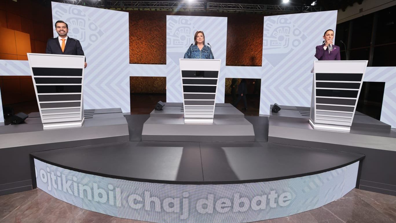 Who won and who lost in the third presidential debate in Mexico between Sheinbaum, Galvez and Maines?