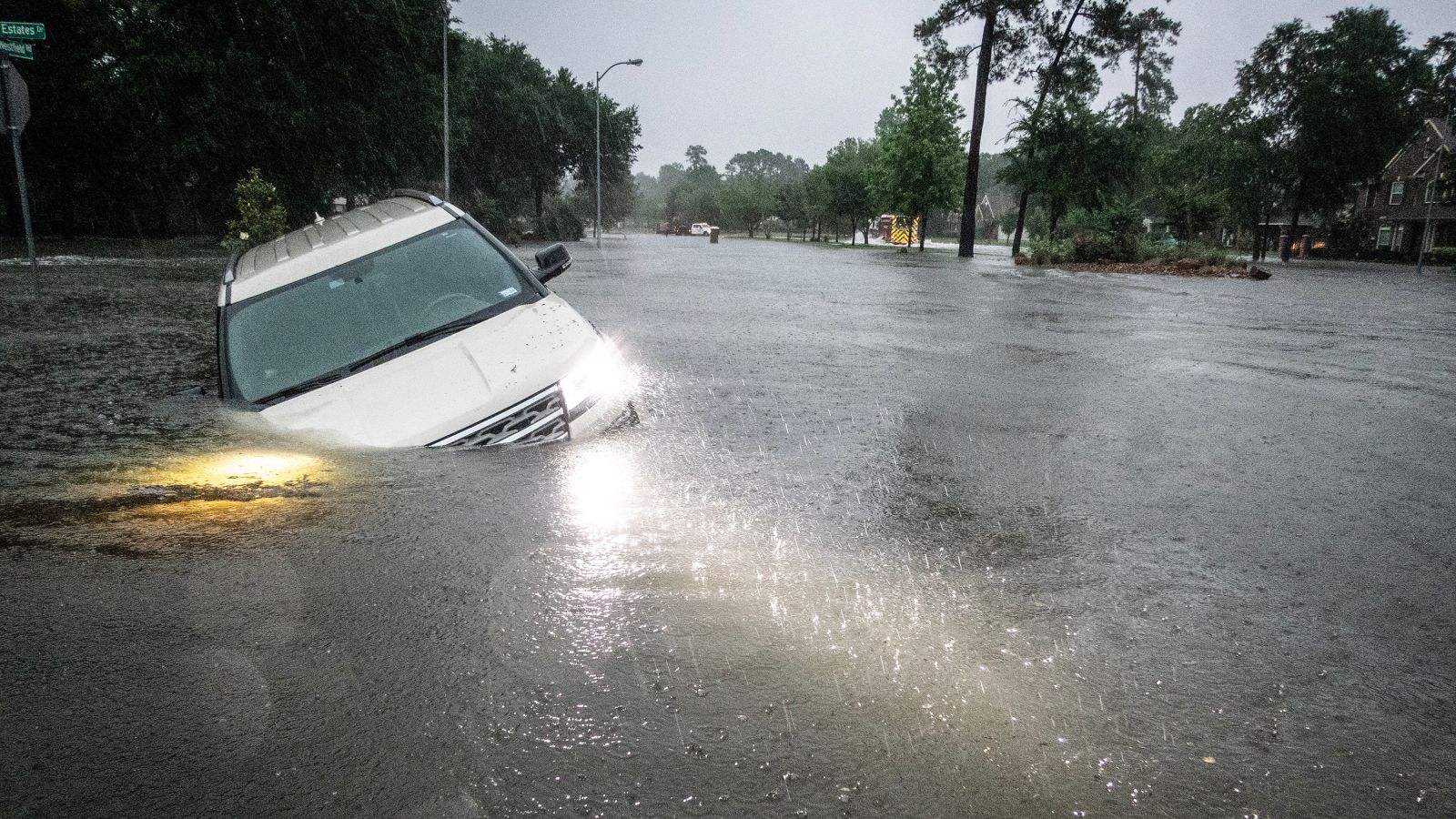 Texas hasn't seen storms flood since Hurricane Harvey