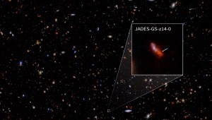 El telescopio espacial Webb detecta la galaxia más distante conocida hasta ahora