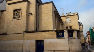 La sinagoga de Rouen, Francia, donde un atacante armado fue abatido. (Crédito: OlyaSolodenko/iStockphoto/Getty Images)