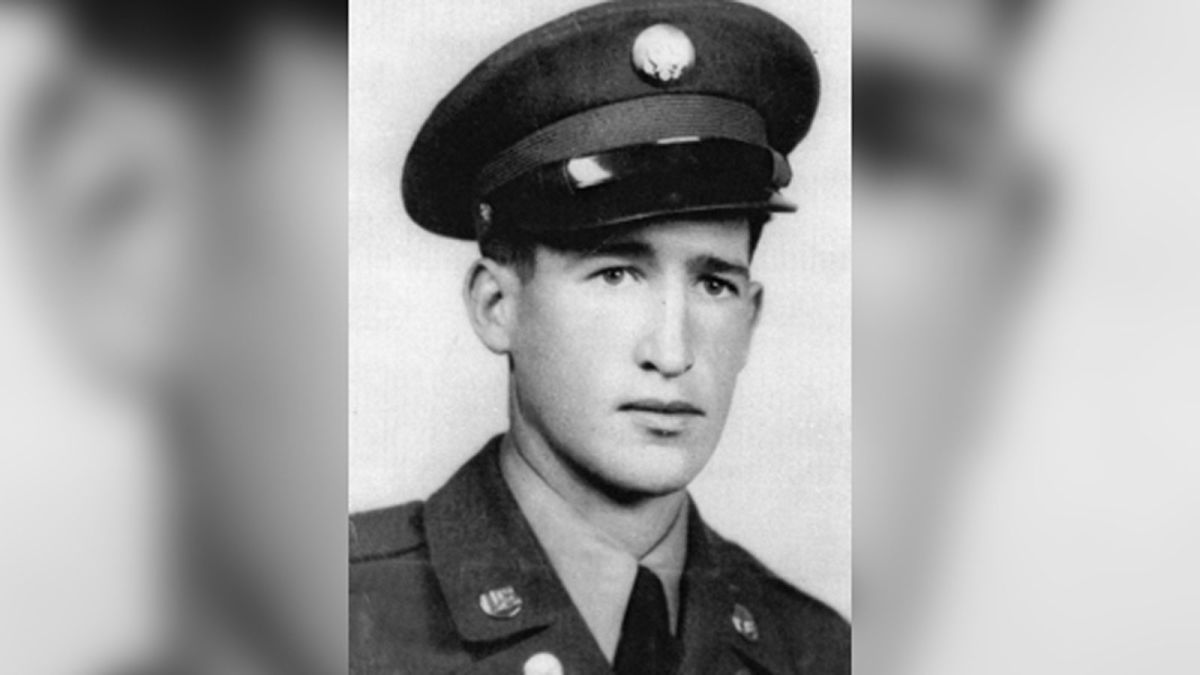 The return of the remains of a soldier missing in the Korean War