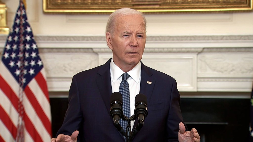 El presidente Joe Biden habla el 31 de mayo de 2024 en Washington, DC, desde la Casa Blanca. (Crédito: Prensa)