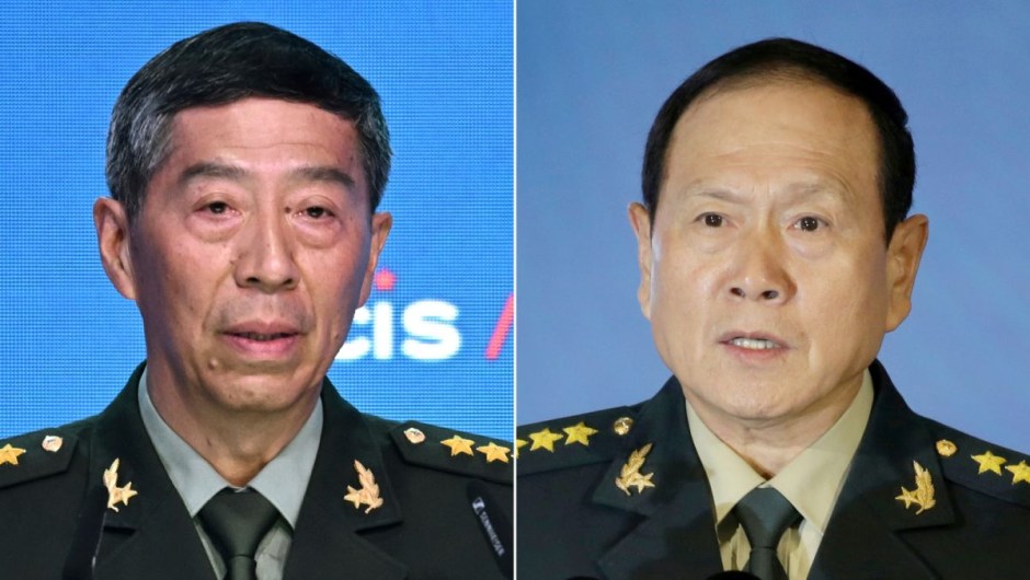 El exministro de Defensa Li Shangfu y su predecesor Wei Fenghe han sido expulsados del Partido Comunista (AP/Reuters)