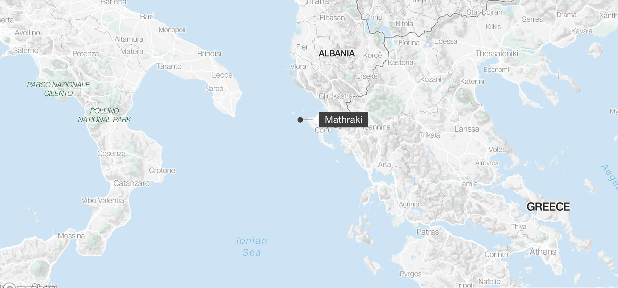 Encuentran muerto a un turista estadounidense en una pequeña isla griega; hay otros tres viajeros desaparecidos