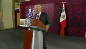 El presidente de México, Andrés Manuel López Obrador, habla en su conferencia matutina el 3 de junio de 2024, un día después de las elecciones generales del país. (Crédito: CEPROPIE)
