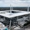 Una vista aérea del Hard Rock Stadium el 14 de marzo de 2023 en Miami Gardens, Florida. (Crédito: Al Bello/Getty Images)