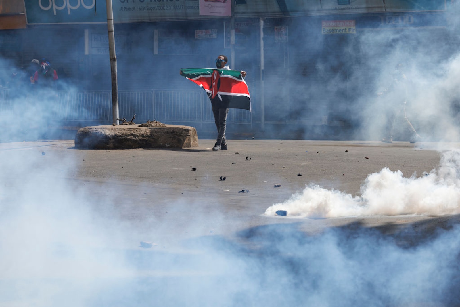 presidente de kenya califica las protestas como 