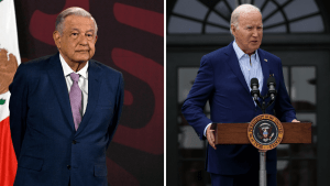 AMLO y Biden. (CrÃ©dito: Getty Images)