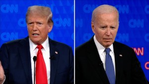 "Creo que no sabe lo que está diciendo", afirma Trump tras una respuesta de Biden sobre migración