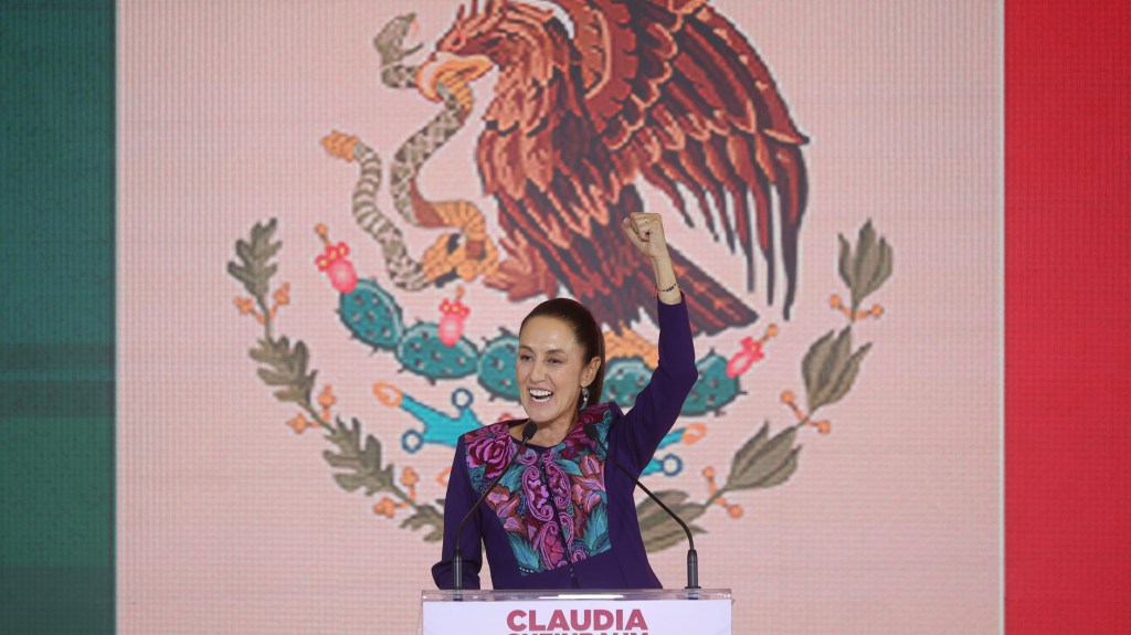 “Me convertiré en la primera mujer presidenta de México”, el mensaje de Sheinbaum tras ganar las elecciones