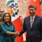 Boluarte busca fortalecer las relaciones económicas y políticas de Perú con su visita a China