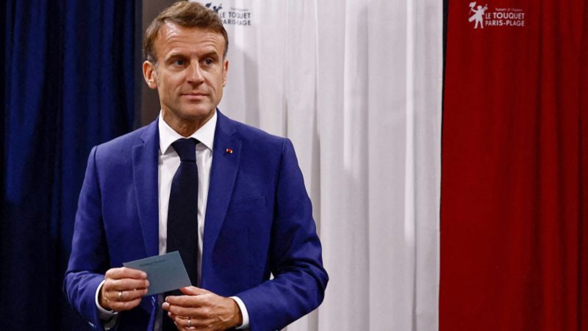 Macron se encamina a una gran derrota tras la primera vuelta de las elecciones legislativas de Francia