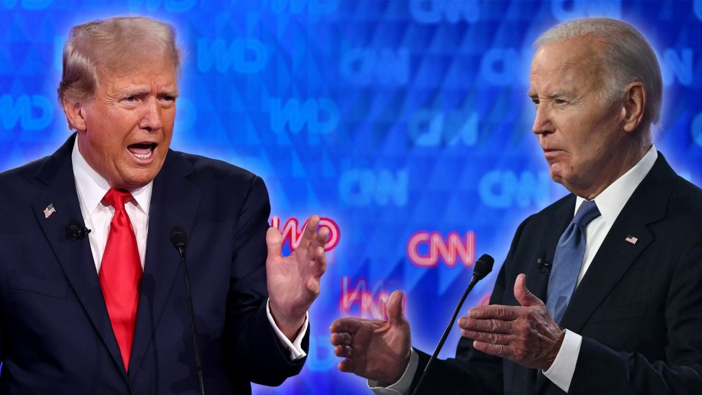 Mira los mejores momentos del debate presidencial entre Biden y Trump