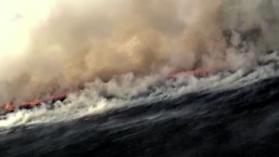 Incendio consume una subestación eléctrica en California: imágenes aéreas muestran la destrucción