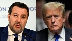 Salvini y Trump