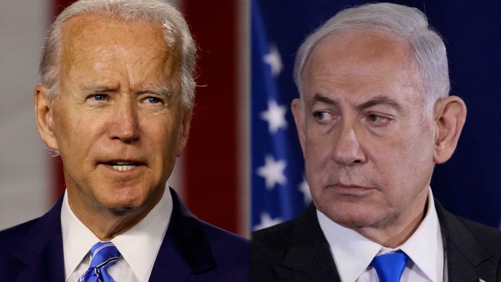 Tensión en la relación entre Biden y Netanyahu