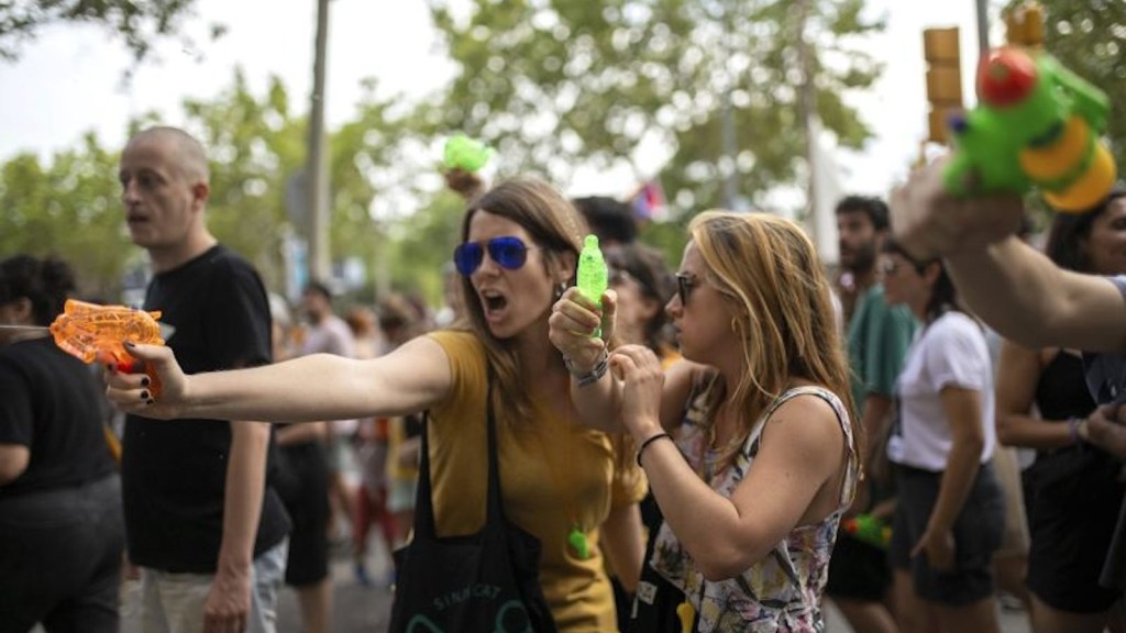 Protestas turismo Barcelona