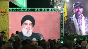El líder del movimiento Hezbollah, Hassan Nasrallah