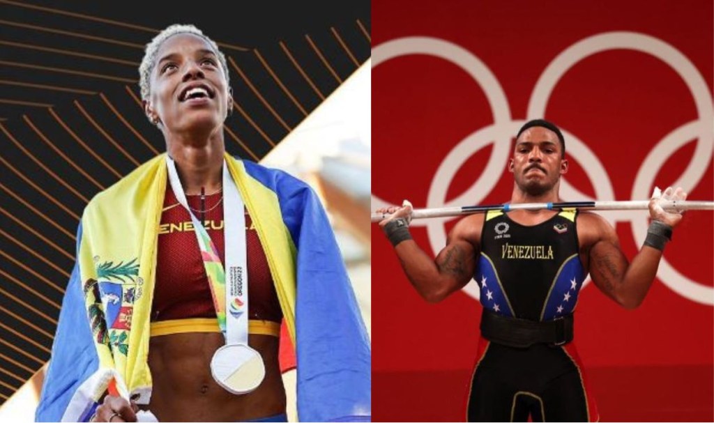 Yulimar Rojas y Rubén Mayora, abanderados de Venezuela en los Juegos Olímpicos Paris 2024