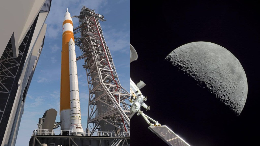 Así es el cohete SLS que usará la NASA para la primera misión tripulada a la Luna
