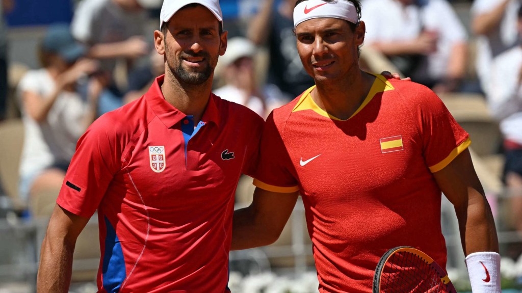 Choque de leyendas en los Juegos Olímpicos: Djokovic y Nadal se enfrentaron en París