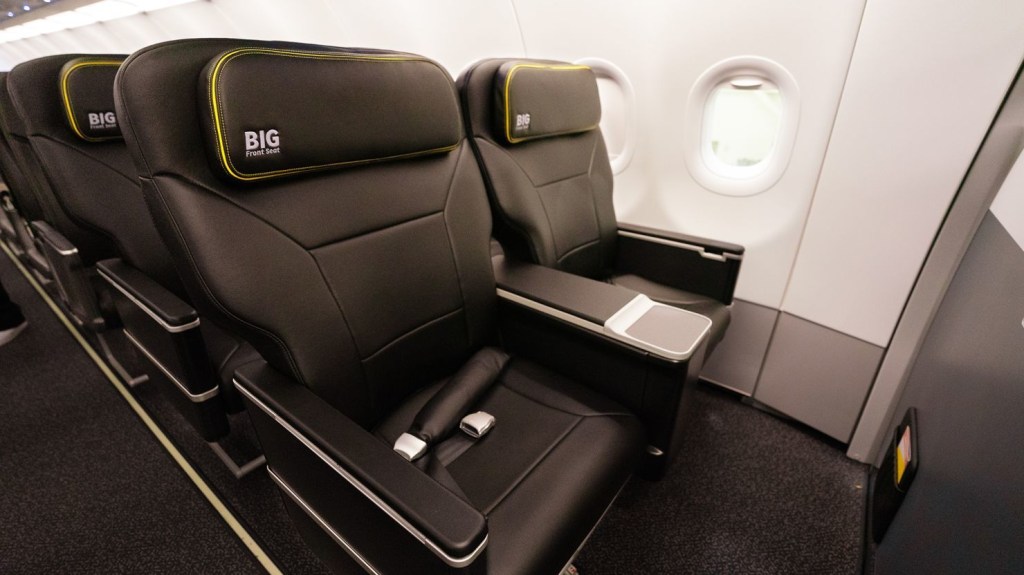 Spirit Airlines introduce asientos en clase ejecutiva
