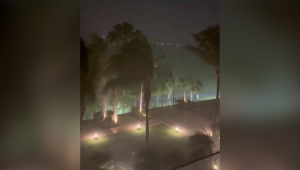 Así golpeó el huracán Beryl a Cancún