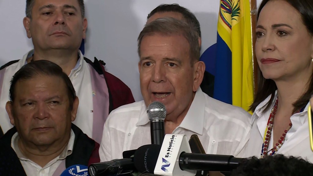 Edmundo González desconoce los resultados del CNE: “Nuestra lucha continúa”