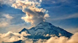Mira las impresionantes postales del volcán Popocatépetl cubierto de nieve