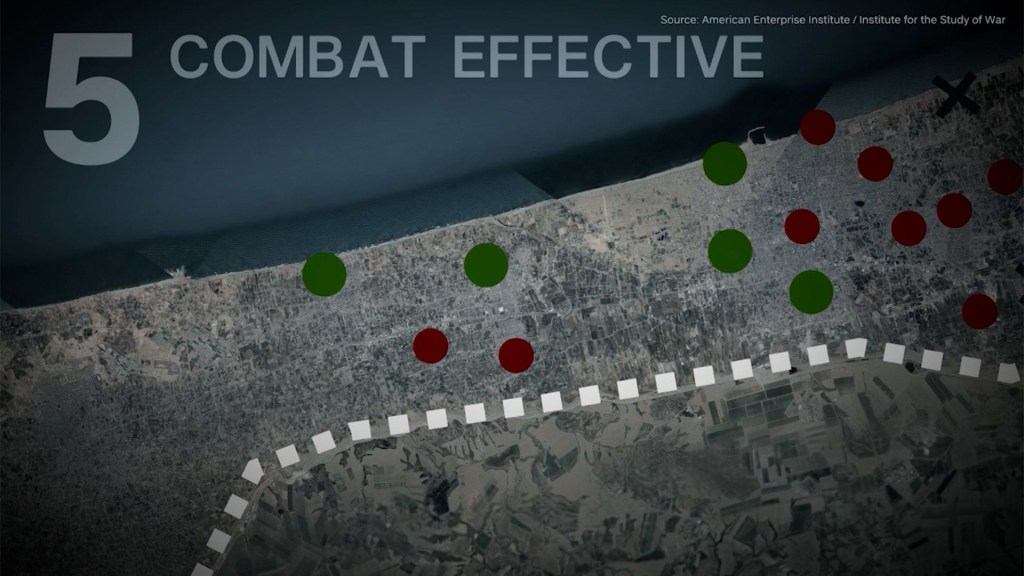 CNN analizó datos que muestran la capacidad de Hamas. Mira los hallazgos