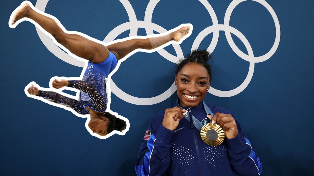 Oro para Simone Biles: las mejores imágenes de la gimnasta en la prueba individual completa