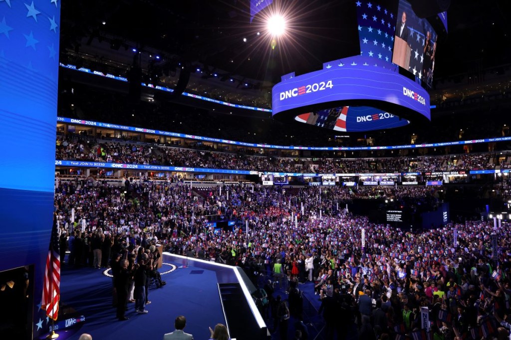 Segundo día de la Convención Nacional Demócrata. (Foto de Win McNamee/Getty Images)