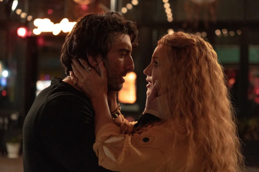 Justin Baldoni y Blake Lively en "It Ends with Us". (Nicole Rivelli/Sony Pictures)