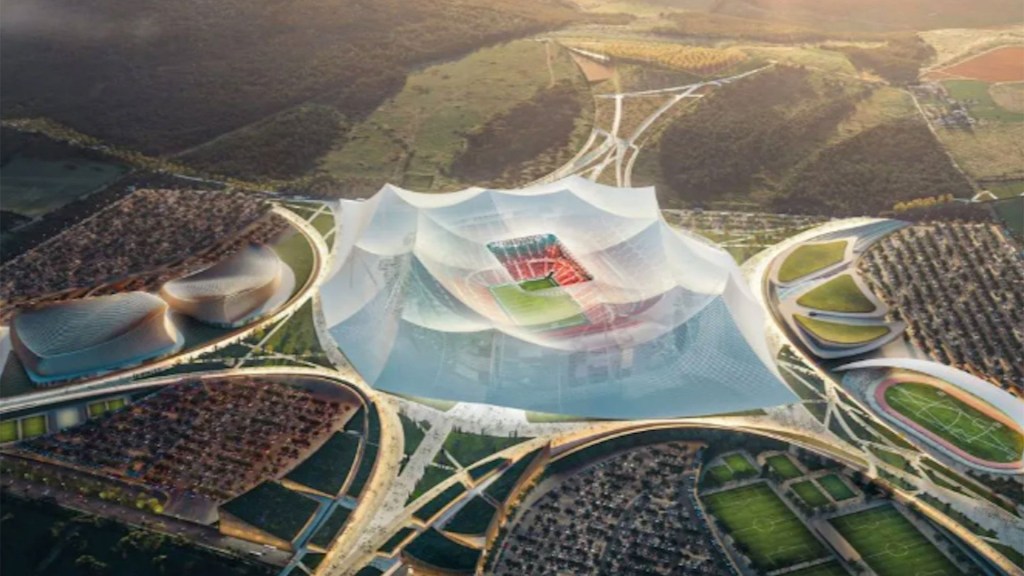 Así sería el estadio del partido inaugural del Mundial del 2030 en Marruecos, el Hassan II