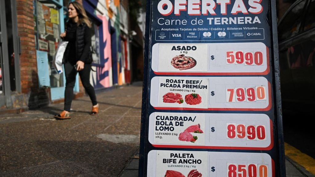 Expectativa por la inflación de julio en Argentina