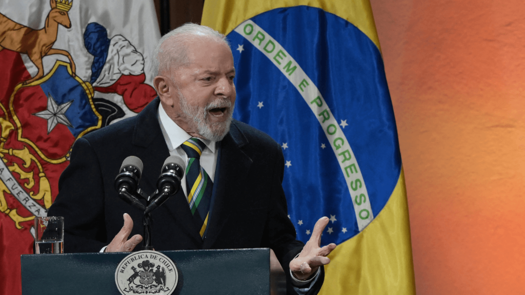 El presidente de Brasil Luiz Inácio Lula da Silva. (Foto de RODRIGO ARANGUA/AFP vía Getty Images)