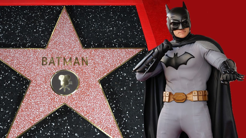 Batman es el primer superhéroe en conseguir una estrella en el Paseo de la Fama de Hollywood