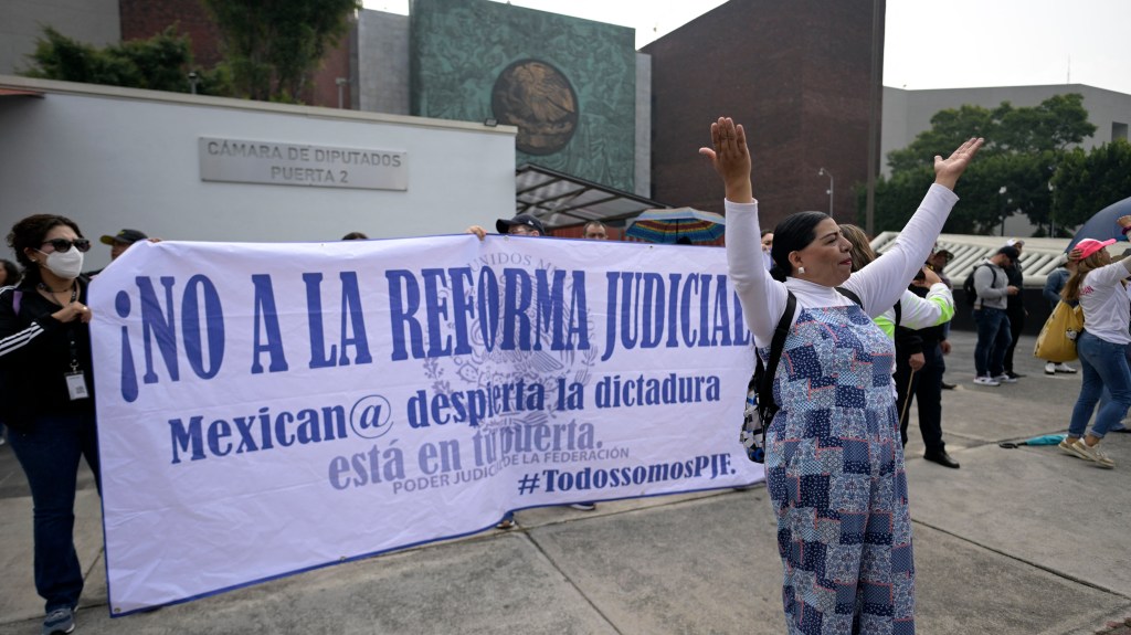 La reforma judicial en México no va a pasar, asegura dirigente opositor