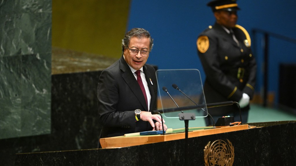 Gustavo Petro afirma que Cuba y Venezuela son “países rebeldes” durante discurso ante la ONU