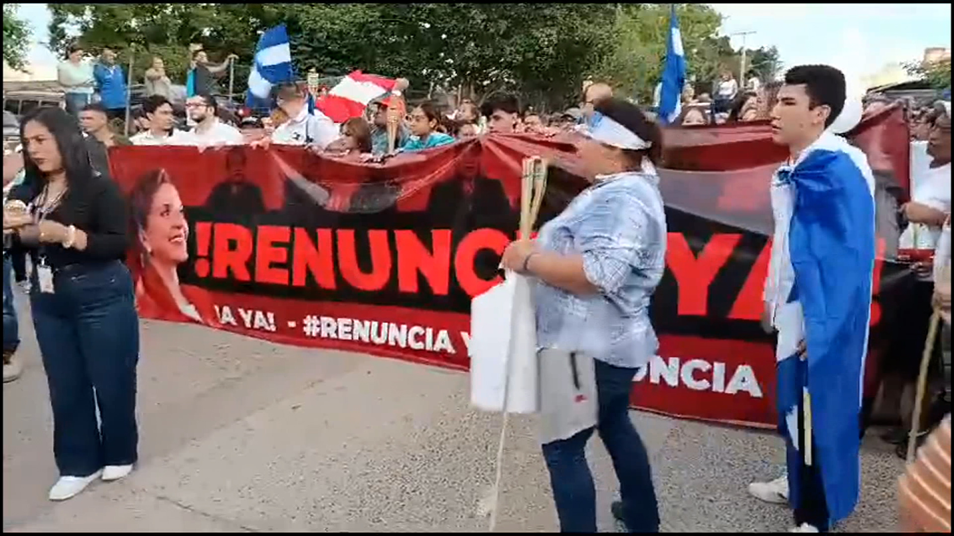 Protestan contra presidenta de Honduras tras escándalo que involucra a su  cuñado y a narcotraficantes